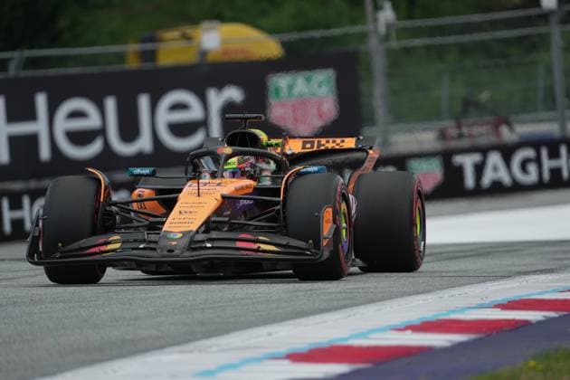 28.06.2025, Red Bull Ring, Spielberg, Formel 1 Großer Preis von Österreich 2025 , im Bild Oscar Piastri (AUS), McLaren F1 Team (Photo by Hasan Bratic DeFodi Images)
