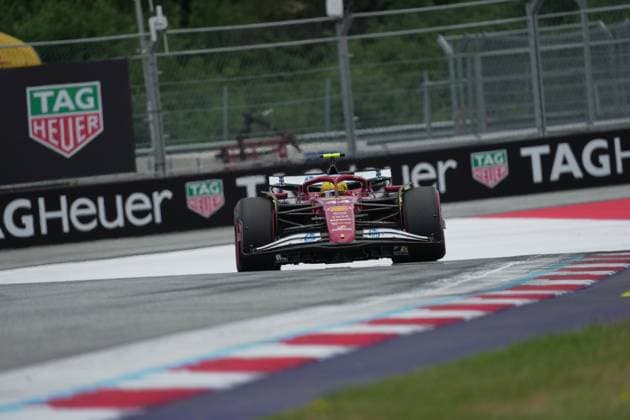 28.06.2025, Red Bull Ring, Spielberg, Formel 1 Großer Preis von Österreich 2025 , im Bild Lewis Hamilton (GBR), Scuderia Ferrari HP (Photo by Hasan Bratic DeFodi Images)