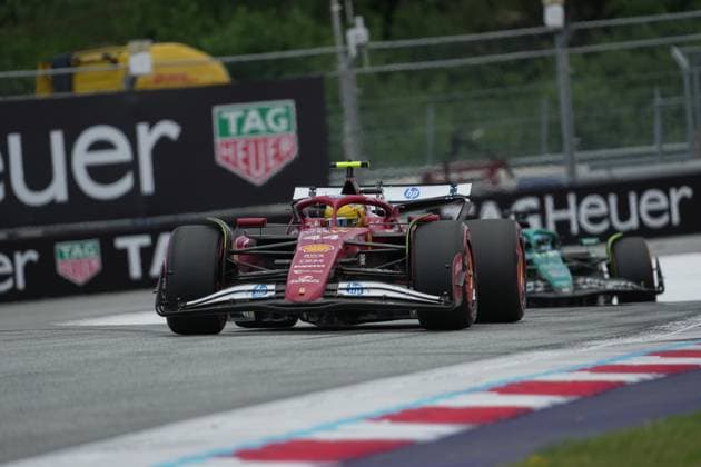 28.06.2025, Red Bull Ring, Spielberg, Formel 1 Großer Preis von Österreich 2025 , im Bild Lewis Hamilton (GBR), Scuderia Ferrari HP (Photo by Hasan Bratic DeFodi Images)