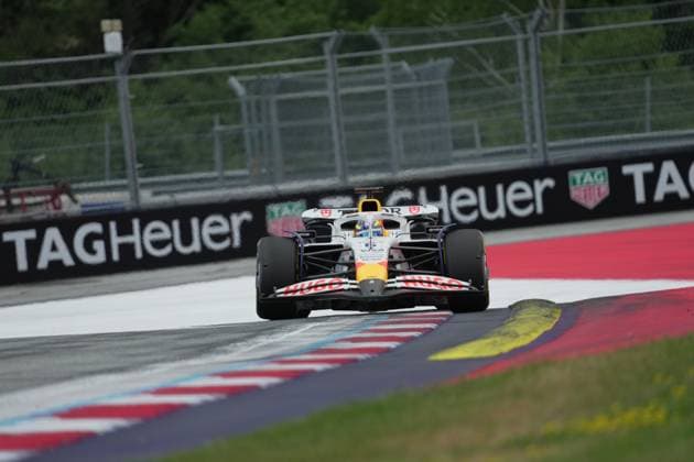 28.06.2025, Red Bull Ring, Spielberg, Formel 1 Großer Preis von Österreich 2025 , im Bild Isack Hadjar (FRA), Visa Cash App RB Formula One Team (Photo by Hasan Bratic DeFodi Images)