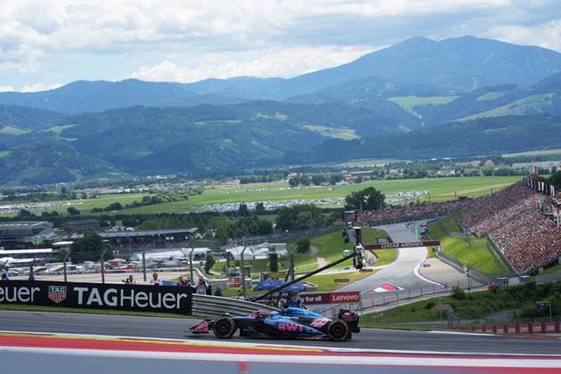 Formel 1 Großer Preis von Österreich 2025 28.06.2025, Red Bull Ring, Spielberg, Formel 1 Großer Preis von Österreich 2025 , im Bild Pierre Gasly (FRA), BWT Alpine F1 Team