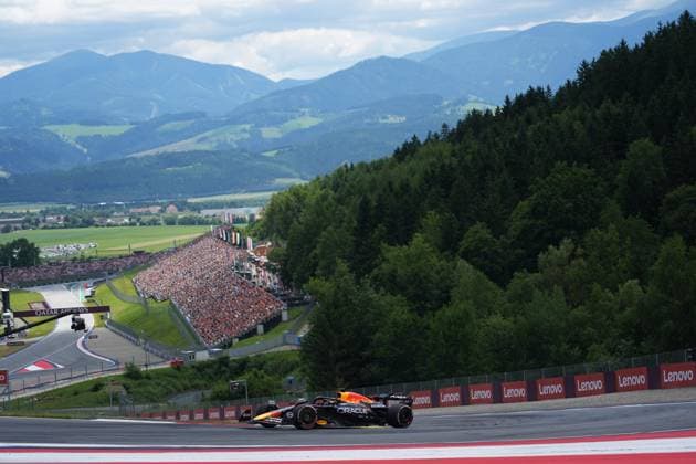 Formel 1 Großer Preis von Österreich 2025 28.06.2025, Red Bull Ring, Spielberg, Formel 1 Großer Preis von Österreich 2025 , im Bild Max Verstappen (NLD), Oracle Red Bull Racing