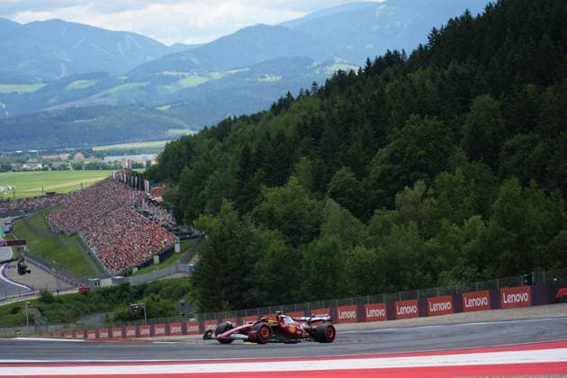 Formel 1 Großer Preis von Österreich 2025 28.06.2025, Red Bull Ring, Spielberg, Formel 1 Großer Preis von Österreich 2025 , im Bild Lewis Hamilton (GBR), Scuderia Ferrari HP