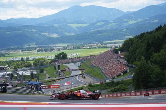 Formel 1 Großer Preis von Österreich 2025 28.06.2025, Red Bull Ring, Spielberg, Formel 1 Großer Preis von Österreich 2025 , im Bild Lewis Hamilton (GBR), Scuderia Ferrari HP