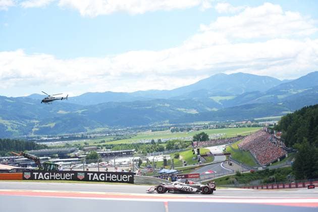 Formel 1 Großer Preis von Österreich 2025 28.06.2025, Red Bull Ring, Spielberg, Formel 1 Großer Preis von Österreich 2025 , im Bild Esteban Ocon (FRA), MoneyGram Haas F1 Team