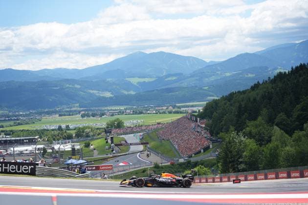 Formel 1 Großer Preis von Österreich 2025 28.06.2025, Red Bull Ring, Spielberg, Formel 1 Großer Preis von Österreich 2025 , im Bild Max Verstappen (NLD), Oracle Red Bull Racing