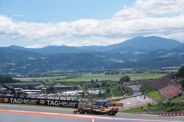 Formel 1 Großer Preis von Österreich 2025 28.06.2025, Red Bull Ring, Spielberg, Formel 1 Großer Preis von Österreich 2025 , im Bild Lando Norris (GBR), McLaren F1 Team