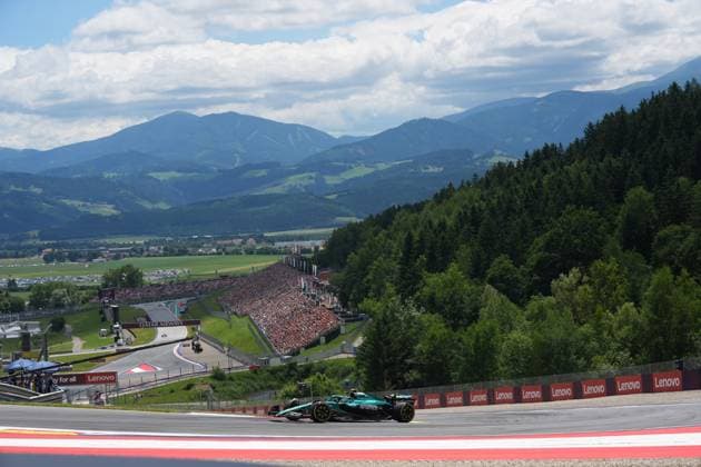 Formel 1 Großer Preis von Österreich 2025 28.06.2025, Red Bull Ring, Spielberg, Formel 1 Großer Preis von Österreich 2025 , im Bild Fernando Alonso (ESP), Aston Martin Aramco Cognizant Formula One Team