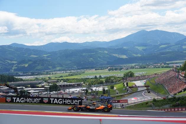 Formel 1 Großer Preis von Österreich 2025 28.06.2025, Red Bull Ring, Spielberg, Formel 1 Großer Preis von Österreich 2025 , im Bild Oscar Piastri (AUS), McLaren F1 Team