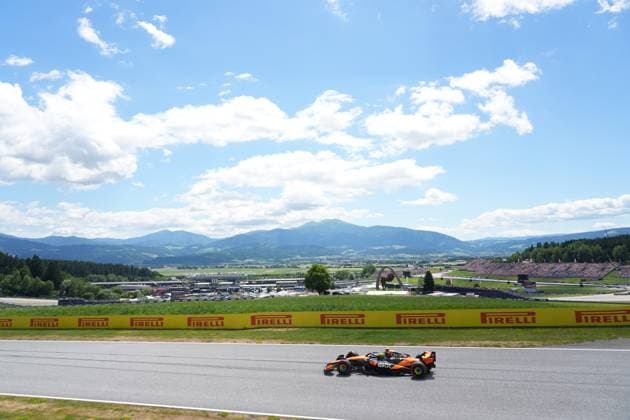 Formel 1 Großer Preis von Österreich 2025 28.06.2025, Red Bull Ring, Spielberg, Formel 1 Großer Preis von Österreich 2025 , im Bild Lando Norris (GBR), McLaren F1 Team