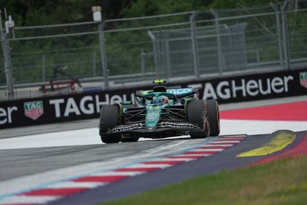 28.06.2025, Red Bull Ring, Spielberg, Formel 1 Großer Preis von Österreich 2025 , im Bild Fernando Alonso (ESP), Aston Martin Aramco Cognizant Formula One Team (Photo by Hasan Bratic DeFodi Images)