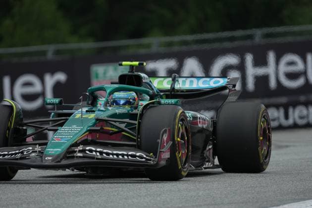 28.06.2025, Red Bull Ring, Spielberg, Formel 1 Großer Preis von Österreich 2025 , im Bild Fernando Alonso (ESP), Aston Martin Aramco Cognizant Formula One Team (Photo by Hasan Bratic DeFodi Images)