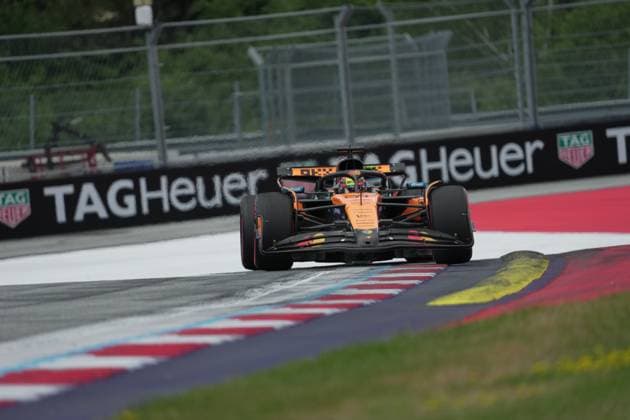 28.06.2025, Red Bull Ring, Spielberg, Formel 1 Großer Preis von Österreich 2025 , im Bild Oscar Piastri (AUS), McLaren F1 Team (Photo by Hasan Bratic DeFodi Images)