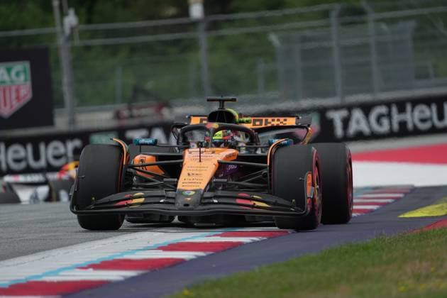 28.06.2025, Red Bull Ring, Spielberg, Formel 1 Großer Preis von Österreich 2025 , im Bild Oscar Piastri (AUS), McLaren F1 Team (Photo by Hasan Bratic DeFodi Images)