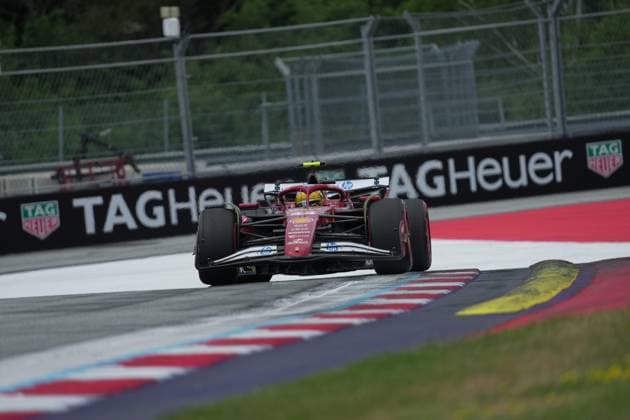 28.06.2025, Red Bull Ring, Spielberg, Formel 1 Großer Preis von Österreich 2025 , im Bild Lewis Hamilton (GBR), Scuderia Ferrari HP (Photo by Hasan Bratic DeFodi Images)