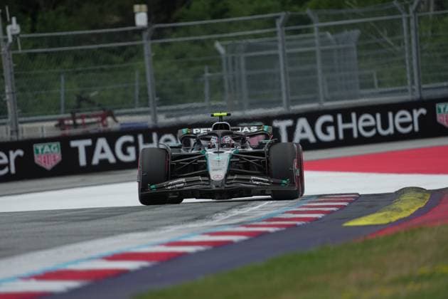 28.06.2025, Red Bull Ring, Spielberg, Formel 1 Großer Preis von Österreich 2025 , im Bild Andrea Kimi Antonelli (ITA), Mercedes-AMG Petronas Formula One Team (Photo by Hasan Bratic DeFodi Images)