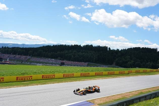 Formel 1 Großer Preis von Österreich 2025 28.06.2025, Red Bull Ring, Spielberg, Formel 1 Großer Preis von Österreich 2025 , im Bild Lando Norris (GBR), McLaren F1 Team