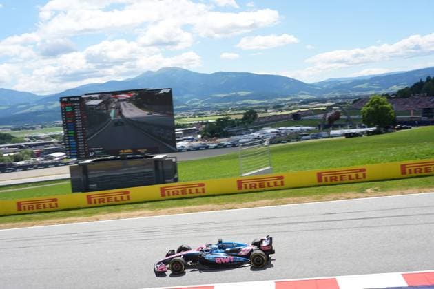 Formel 1 Großer Preis von Österreich 2025 28.06.2025, Red Bull Ring, Spielberg, Formel 1 Großer Preis von Österreich 2025 , im Bild Pierre Gasly (FRA), BWT Alpine F1 Team
