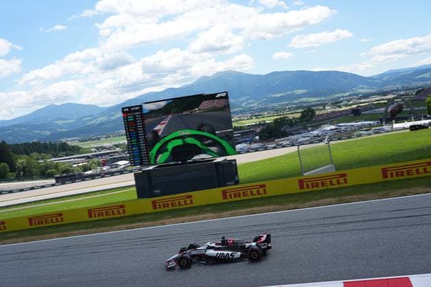 Formel 1 Großer Preis von Österreich 2025 28.06.2025, Red Bull Ring, Spielberg, Formel 1 Großer Preis von Österreich 2025 , im Bild Esteban Ocon (FRA), MoneyGram Haas F1 Team
