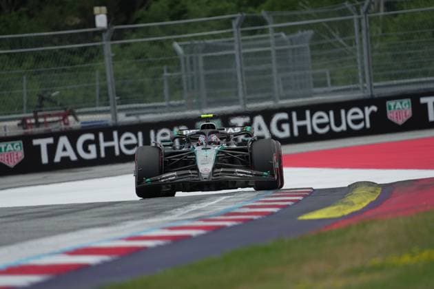 28.06.2025, Red Bull Ring, Spielberg, Formel 1 Großer Preis von Österreich 2025 , im Bild Andrea Kimi Antonelli (ITA), Mercedes-AMG Petronas Formula One Team (Photo by Hasan Bratic DeFodi Images)