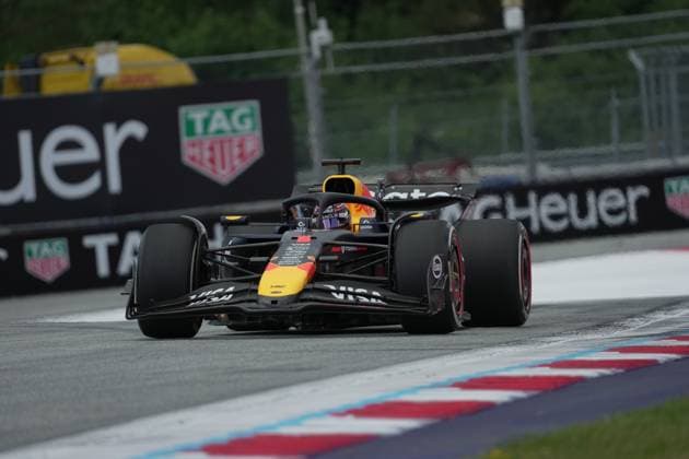 28.06.2025, Red Bull Ring, Spielberg, Formel 1 Großer Preis von Österreich 2025 , im Bild Max Verstappen (NLD), Oracle Red Bull Racing (Photo by Hasan Bratic DeFodi Images)