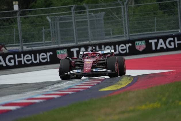 28.06.2025, Red Bull Ring, Spielberg, Formel 1 Großer Preis von Österreich 2025 , im Bild Charles Leclerc (MCO), Scuderia Ferrari HP (Photo by Hasan Bratic DeFodi Images)