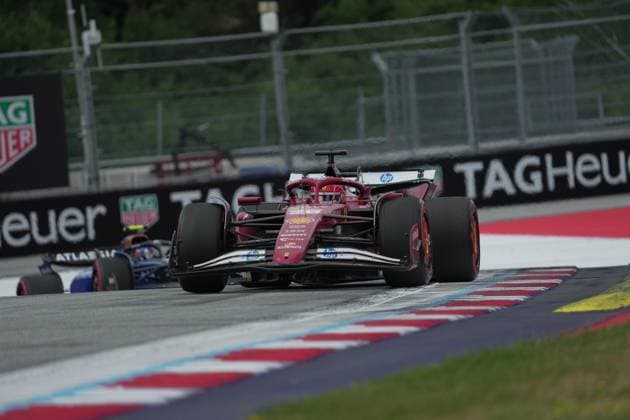 28.06.2025, Red Bull Ring, Spielberg, Formel 1 Großer Preis von Österreich 2025 , im Bild Charles Leclerc (MCO), Scuderia Ferrari HP (Photo by Hasan Bratic DeFodi Images)