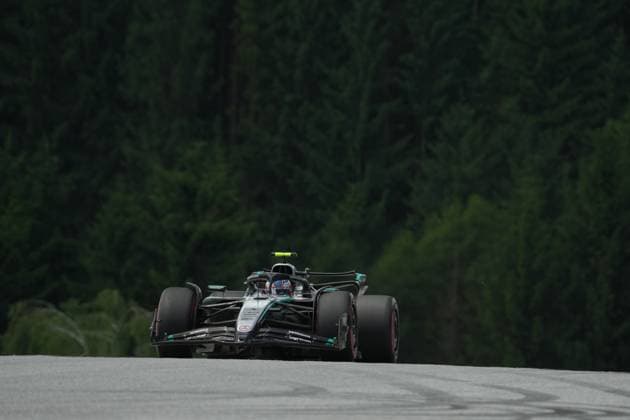 28.06.2025, Red Bull Ring, Spielberg, Formel 1 Großer Preis von Österreich 2025 , im Bild Andrea Kimi Antonelli (ITA), Mercedes-AMG Petronas Formula One Team (Photo by Hasan Bratic DeFodi Images)