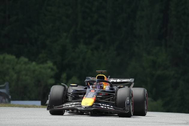 28.06.2025, Red Bull Ring, Spielberg, Formel 1 Großer Preis von Österreich 2025 , im Bild Max Verstappen (NLD), Oracle Red Bull Racing (Photo by Hasan Bratic DeFodi Images)