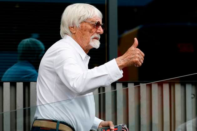 28.06.2025, xsvx, Motorsport FIA Formel 1, Grand Prix von Österreich v.l. Bernie Ecclestone (FIA REGULATIONS PROHIBIT ANY USE OF PHOTOGRAPHS as IMAGE SEQUENCES and or QUASI-VIDEO) Zeltweg-Spielberg