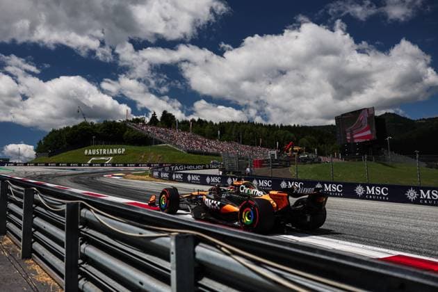 81 Oscar Piastri (AUS, McLaren F1 Team), F1 Grand Prix of Austria at Red Bull Ring on June 28, 2025 in Spielberg, Austria. (Photo by HOCH ZWEI) Spielberg Austria