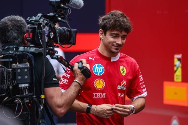 FORMULA 1 - GP of Austria 2025 SPIELBERG,AUSTRIA,28.JUN.25 - MOTORSPORTS, FORMULA 1 - Grand Prix of Austria, Red Bull Ring, practice and qualifying. Image shows Charles Leclerc (MON Ferrari).  GEPAxpictures xManuelxBinder