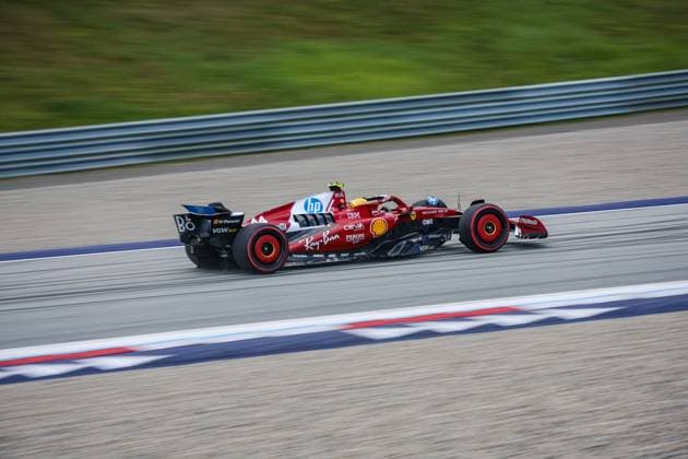 FORMULA 1 - GP of Austria 2025 SPIELBERG,AUSTRIA,28.JUN.25 - MOTORSPORTS, FORMULA 1 - Grand Prix of Austria, Red Bull Ring, practice and qualifying. Image shows Lewis Hamilton (GBR Ferrari).  GEPAxpictures xManuelxBinder