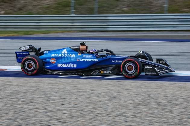 FORMULA 1 - GP of Austria 2025 SPIELBERG,AUSTRIA,28.JUN.25 - MOTORSPORTS, FORMULA 1 - Grand Prix of Austria, Red Bull Ring, practice and qualifying. Image shows Alex Albon (THA Williams).  GEPAxpictures xManuelxBinder