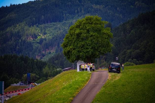 General athmosphere, during the Austrian GP, Spielberg 26-29 June 2025, Red Bull Ring Formula 1 World Championship, WM, Weltmeisterschaft 2025.  Copyright: xFedericoxBasile IPAxSportx xipa-agency.netx xx IPA_59582675 IPA_Agency_IPA59582675