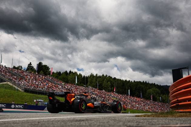 F1 - AUSTRIAN GRAND PRIX 2025 81 PIASTRI Oscar (aus), McLaren F1 Team MCL39, action during the Formula 1 MSC Cruises Austrian Grand Prix 2025, 11th round of the 2025 FIA Formula One World Championship, WM, Weltmeisterschaft from June 27 to 29, 2025 on the Red Bull Ring, in Spielberg, Austria - SpielbergAustria  Copyright: xANTONINxVINCENTx