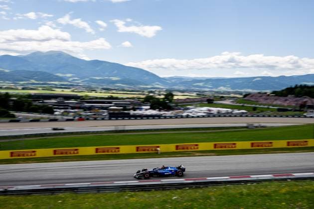 F1 - AUSTRIAN GRAND PRIX 2025 23 ALBON Alexander (tha), Williams Racing FW47, action during the Formula 1 MSC Cruises Austrian Grand Prix 2025, 11th round of the 2025 FIA Formula One World Championship, WM, Weltmeisterschaft from June 27 to 29, 2025 on the Red Bull Ring, in Spielberg, Austria - SpielbergAustria  Copyright: xALBERTOxVIMERCATIx