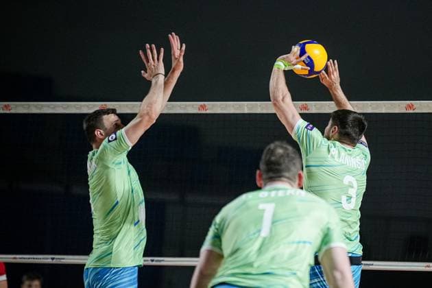 Volleyball - FIVB Men s Volleyball Nations League - Slovenia - France - 28.06.2025 UroÅ¡ PlaninÅ¡iÄ in action during Mens Volleyball Nations League in Burgas, VNL Bulgaria Copyright: xYulianxTodorovx