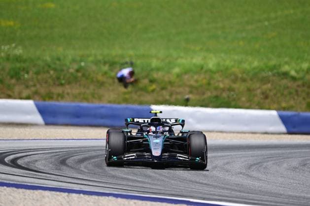 F1 Grand Prix of Austria - Qualifying Andrea Kimi Antonelli of the Mercedes-AMG Petronas F1 Team drives during qualifying for the 12th round of the Formula 1 World Championship, WM, Weltmeisterschaft at the Red Bull Ring in Spielberg, Styria, Austria, on June 28, 2025. Spielberg Styria Austria  Copyright: xAndreaxDiodatox originalFilename:diodato-formula1250628_npJrD.jpg