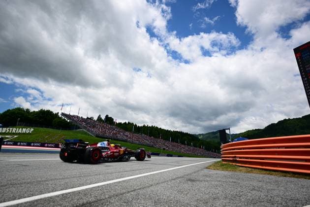 F1 Grand Prix of Austria - Qualifying Lewis Hamilton of Scuderia Ferrari drives during qualifying for the 12th round of the Formula 1 World Championship, WM, Weltmeisterschaft at the Red Bull Ring in Spielberg, Styria, Austria, on June 28, 2025. Spielberg Styria Austria  Copyright: xAndreaxDiodatox originalFilename:diodato-formula1250628_npOOs.jpg