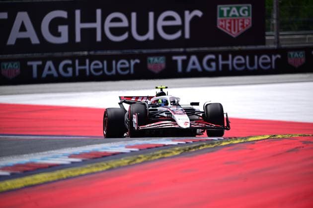 F1 Grand Prix of Austria - Qualifying Oliver Bearman of the Haas F1 Team drives during qualifying for the 12th round of the Formula 1 World Championship, WM, Weltmeisterschaft at the Red Bull Ring in Spielberg, Styria, Austria, on June 28, 2025. Spielberg Styria Austria  Copyright: xAndreaxDiodatox originalFilename:diodato-formula1250628_npvKU.jpg