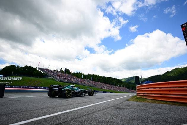 F1 Grand Prix of Austria - Qualifying Fernando Alonso of the Aston Martin Cognizant F1 Team drives during qualifying for the 12th round of the Formula 1 World Championship, WM, Weltmeisterschaft at the Red Bull Ring in Spielberg, Styria, Austria, on June 28, 2025. Spielberg Styria Austria  Copyright: xAndreaxDiodatox originalFilename:diodato-formula1250628_npx2Q.jpg