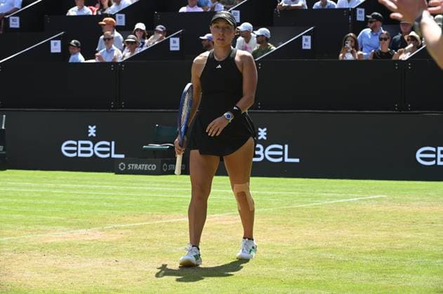 28.06.2025 Bad Homburg OPEN 2025 Tennis Damen Turnier WTA, Tennis Damen FINALE Jessica Pegula (USA) gegen Iga Swiatek (POL) Bild zeigt die Siegerin Jessica Pegula (USA)