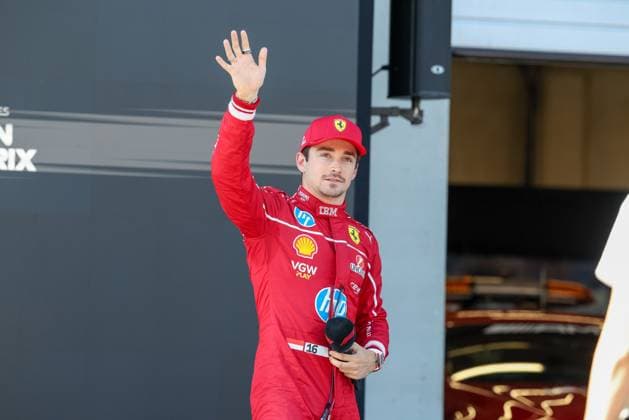 zweiter Startplatz beim Rennen, Charles Leclerc (Scuderia Ferrari HP 16), Qualifying, Grosser Preis von Oesterreich, Motorsport, Herren, Formel 1, 28.06.2025 Spielberg Steiermark Oesterreich