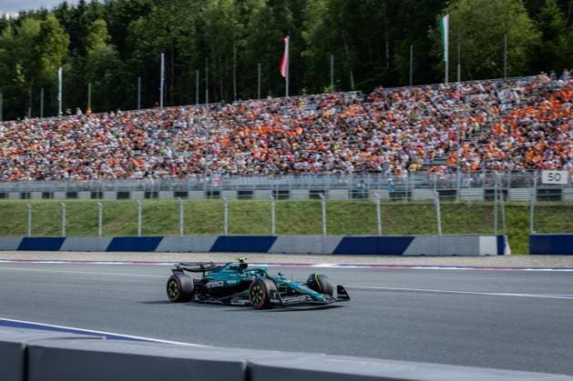 FORMULA 1 - GP of Austria 2025 SPIELBERG,AUSTRIA,28.JUN.25 - MOTORSPORTS, FORMULA 1 - Grand Prix of Austria, Red Bull Ring, practice and qualifying. Image shows Fernando Alonso (ESP Aston Martin).  GEPAxpictures xMatthiasxTrinkl