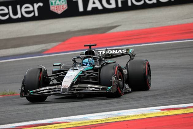 Spielberg, Österreich 26.- 29. Juni 2025: FIA - Formel 1 - WM - Großer Preis Österreich - 2025-Qualifying Samstag Im Bild: George Russell (GBR) Red Bull Ring Steiermark Copyright: xFotostandx xHorstxBernhardtx