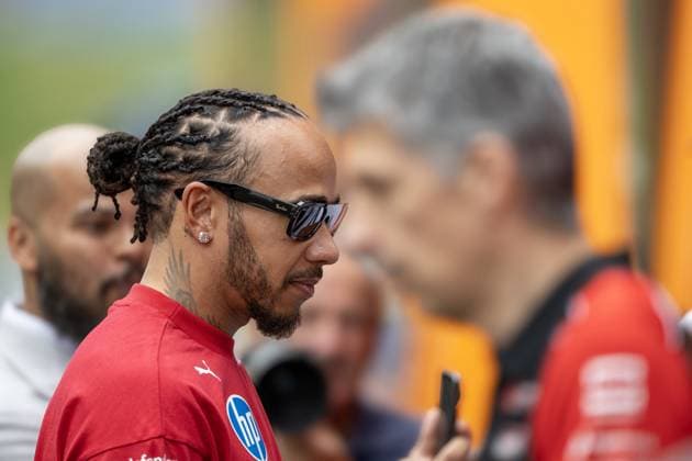 NÂ°44 Lewis Hamilton GBR Scuderia Ferrari HP during MSC Cruises Austrian Grand Prix 2025 Qualifying, Formula 1 Championship in Austria, Austria, June 28 2025  Copyright: xOttoxMoretti IPAxSportx xipa-agency.netx xx IPA_59592784 IPA_Agency_IPA59592784