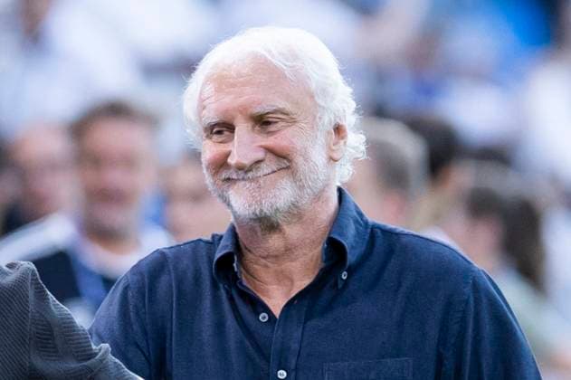 UEFA U21, U 21 Europameisterschaft, Finale: England - Deutschland; 28.06.2025 Rudi Völler bei der UEFA U21-Europameisterschaft vor dem Finalspiel England - Deutschland, am 28.06.2025, National Football Stadium, Bratislava, Slowakei Copyright: xBEAUTIFULxSPORTS Meuselx