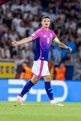 UEFA U21, U 21 Europameisterschaft, Finale: England - Deutschland; 28.06.2025 Eric Martel (Deutschland, 6) bei der UEFA U21-Europameisterschaft im Finalspiel England - Deutschland, am 28.06.2025, National Football Stadium, Bratislava, Slowakei Copyright: xBEAUTIFULxSPORTS Meuselx