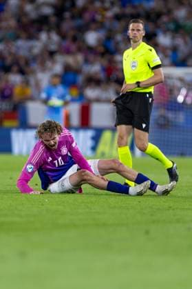 UEFA U21, U 21 Europameisterschaft, Finale: England - Deutschland; 28.06.2025 Nick Woltemade (Deutschland, 10) bei der UEFA U21-Europameisterschaft im Finalspiel England - Deutschland, am 28.06.2025, National Football Stadium, Bratislava, Slowakei Copyright: xBEAUTIFULxSPORTS Meuselx